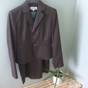 Calvin Klein Skirt Suit